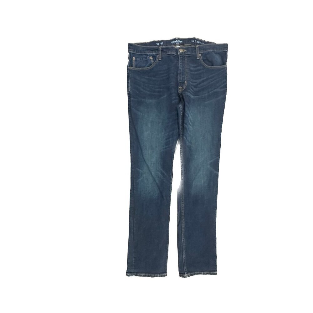 Goodfellow Slim Men's size 38x32 Dark‎ Wash Blue Denim jeans